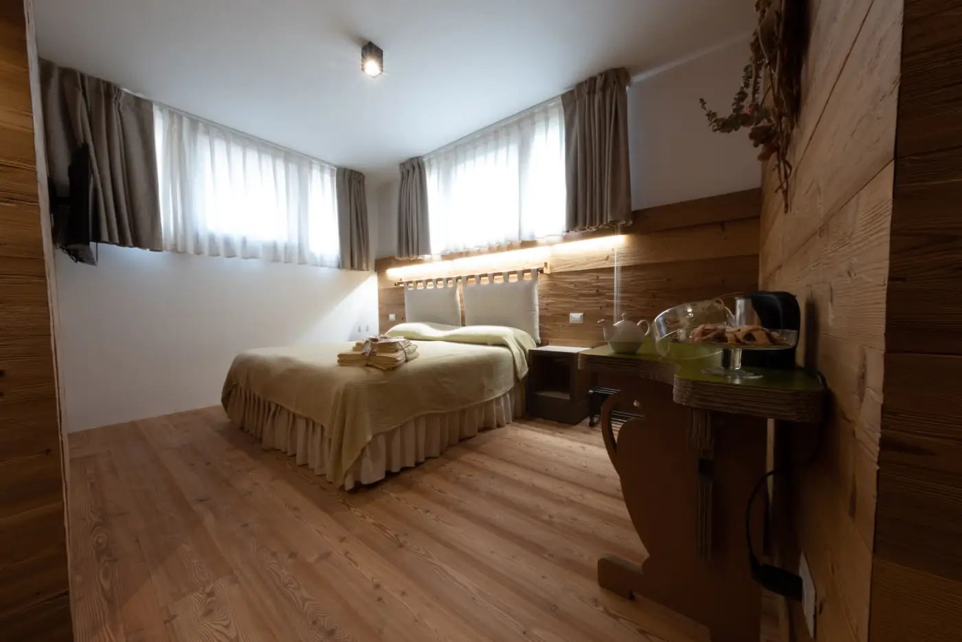 Camera Euterpe con letto matrimoniale